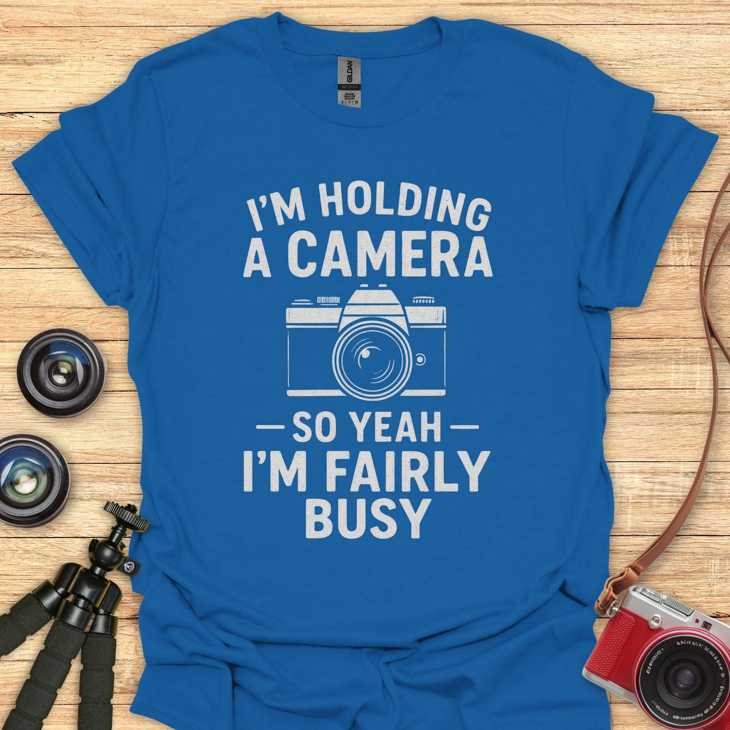 Holding A Camera T-Shirt