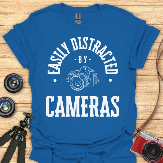 Easily Distracted By Cameras T-Shirt