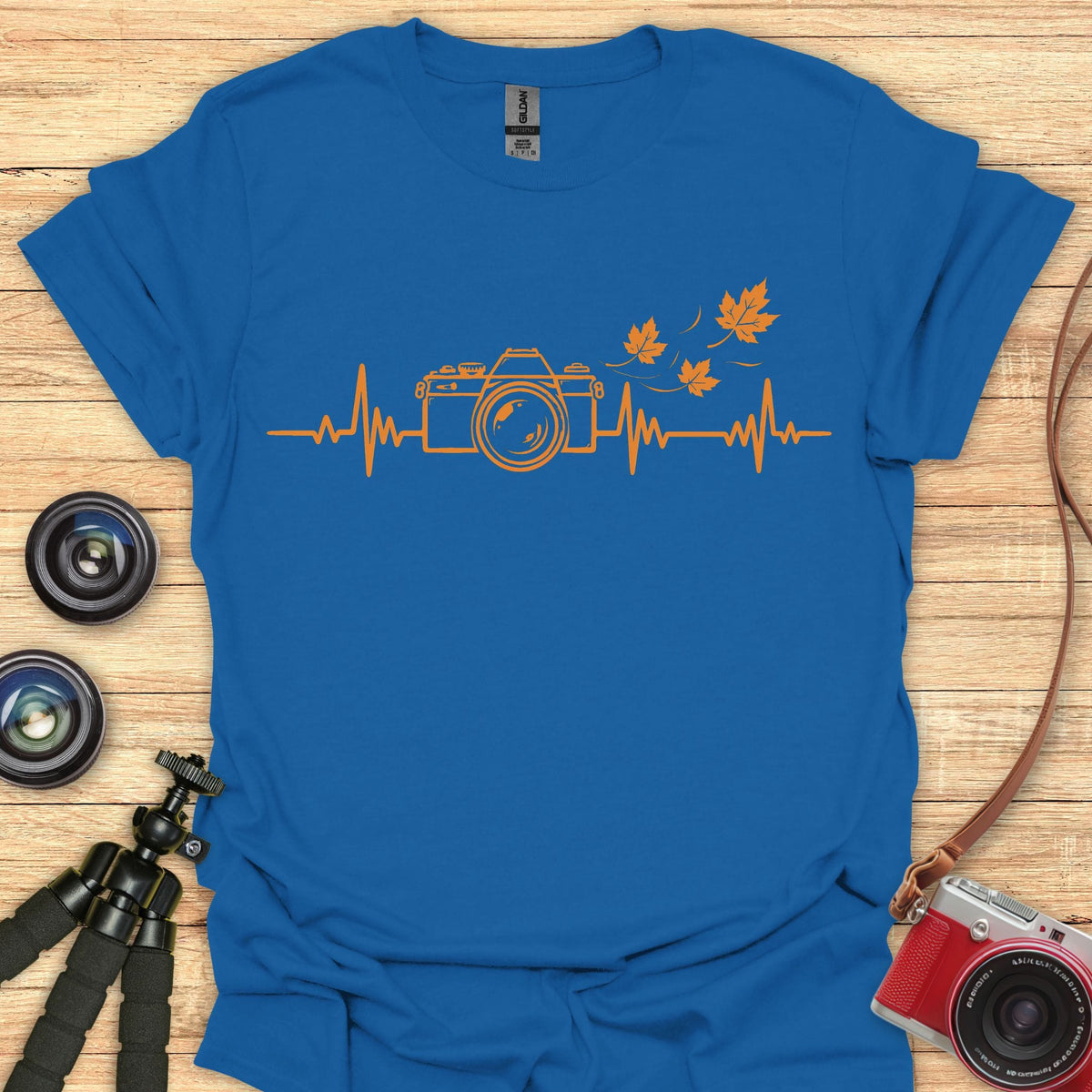 Fall Photo Heartbeat T-Shirt