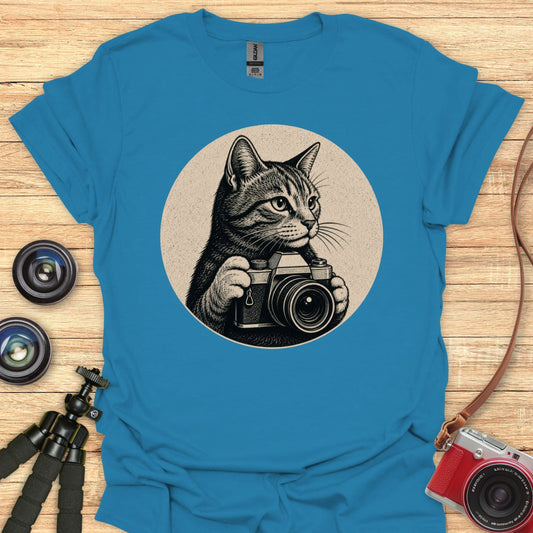 Kitty Camera T-Shirt