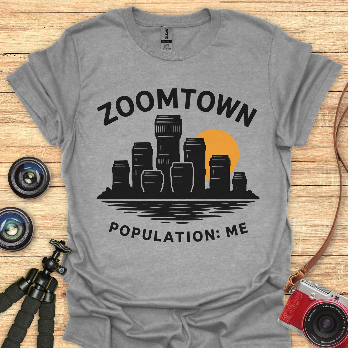 Zoomtown Population T-Shirt