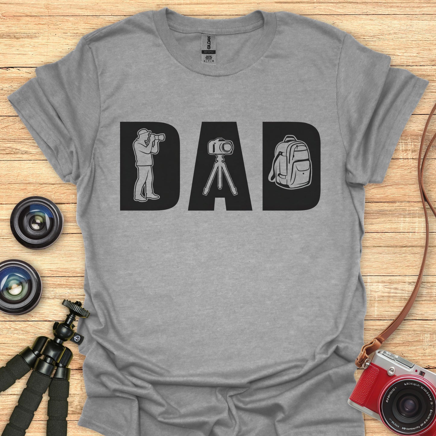 Dad Photographer T-Shirt