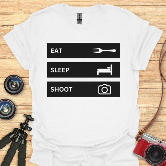 Eat. Sleep. Shoot. T-Shirt