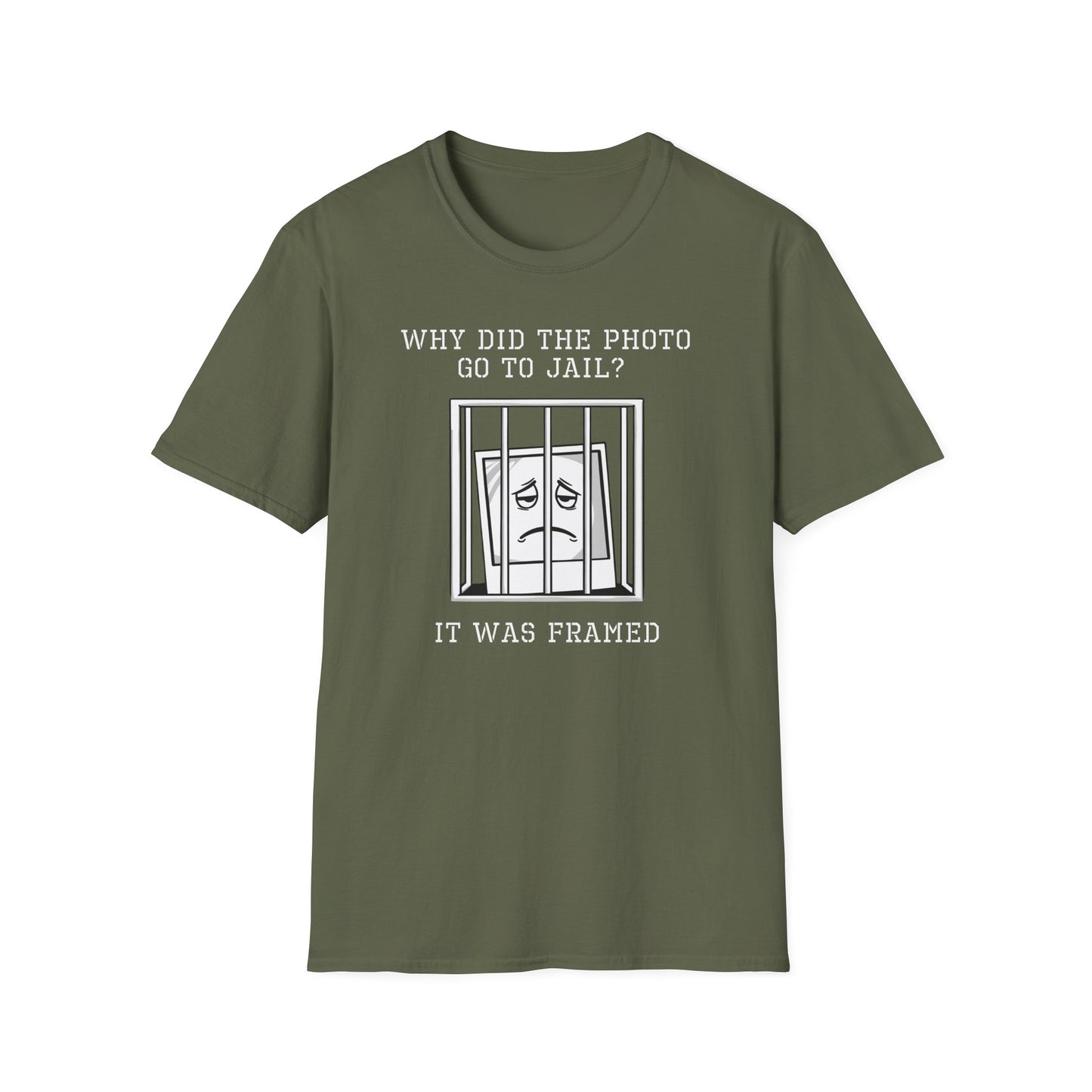 Why Did The Photo Go To Jail? T-Shirt