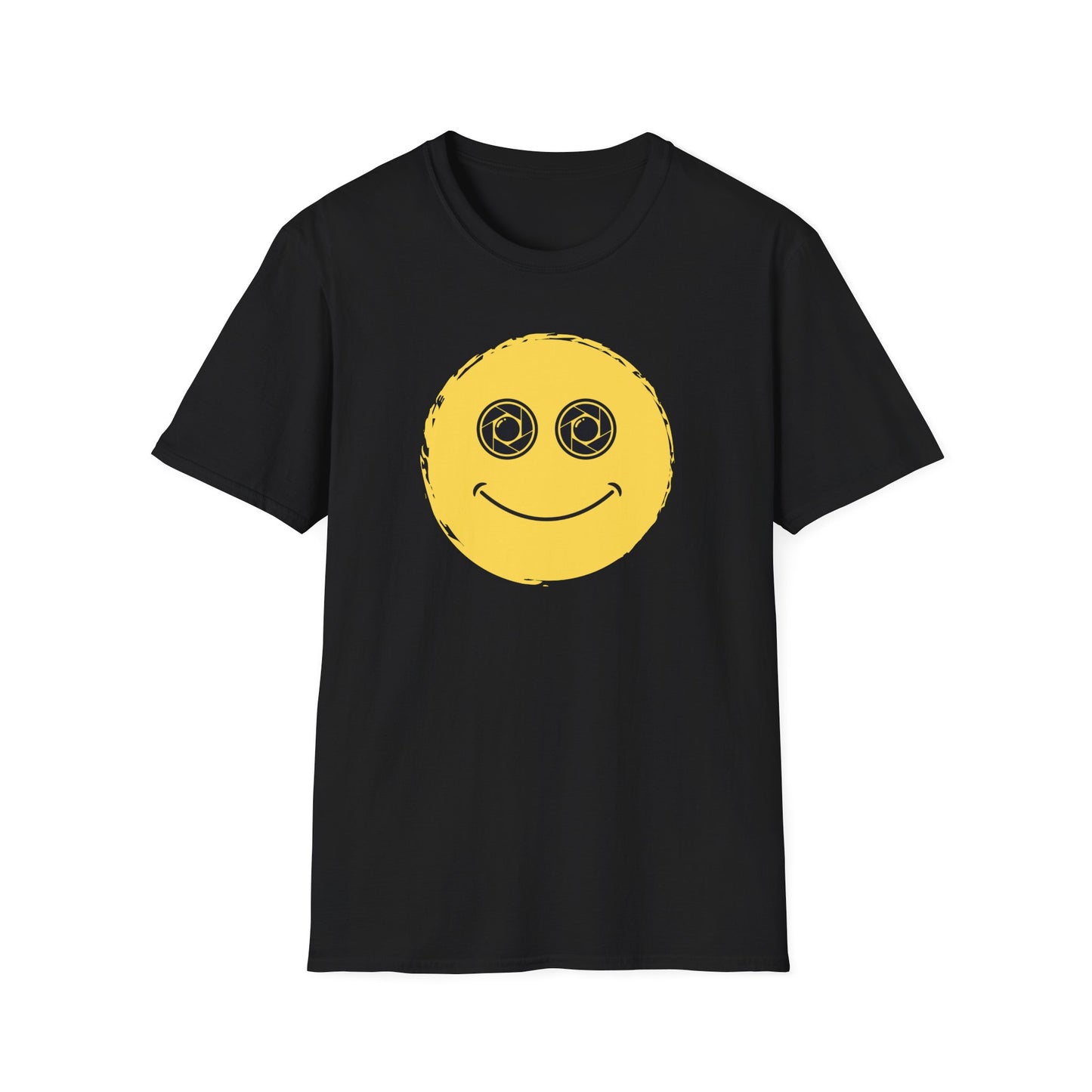 Aperture Eyes Smiley Face T-Shirt