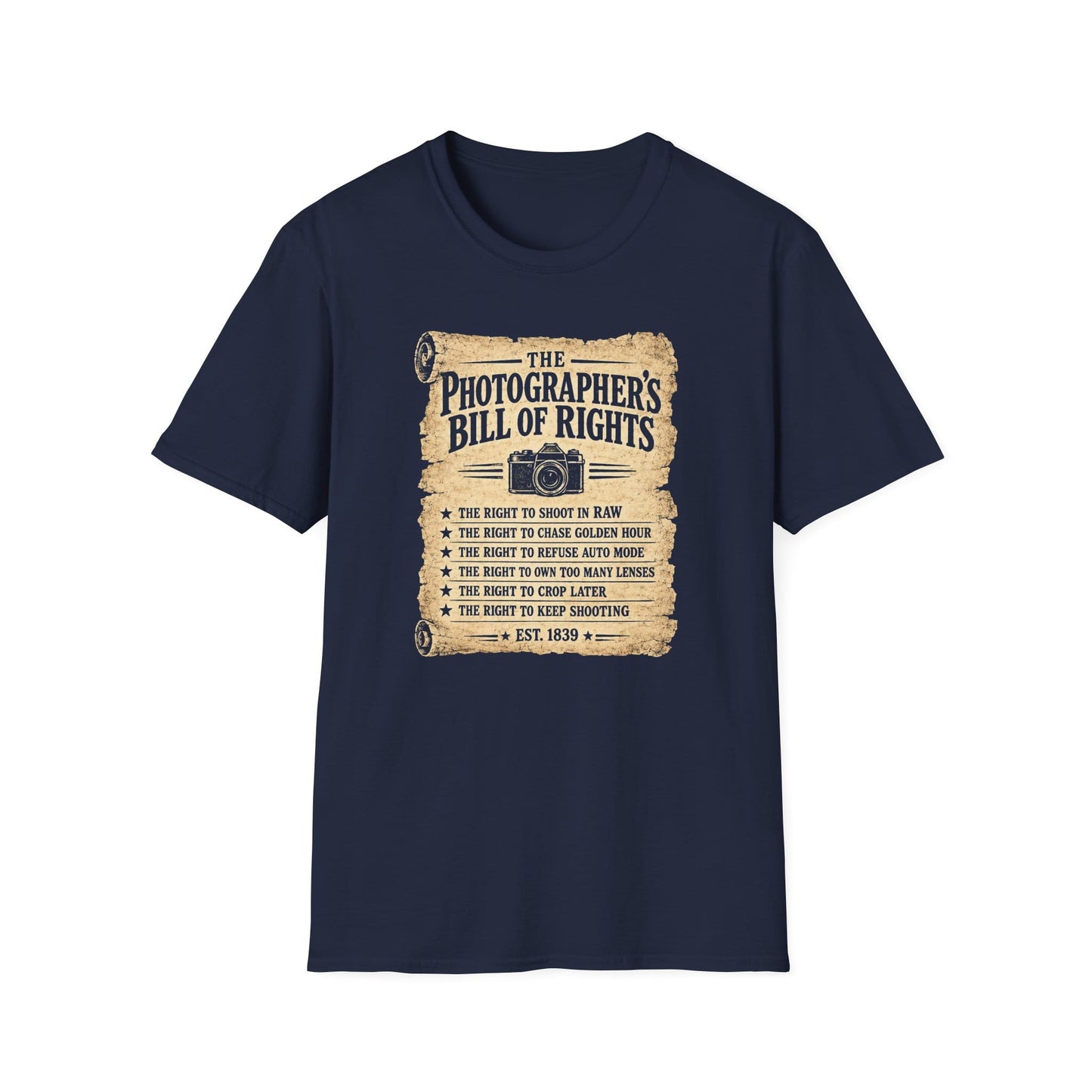 Photographer Bill Of Rights T-Shirt