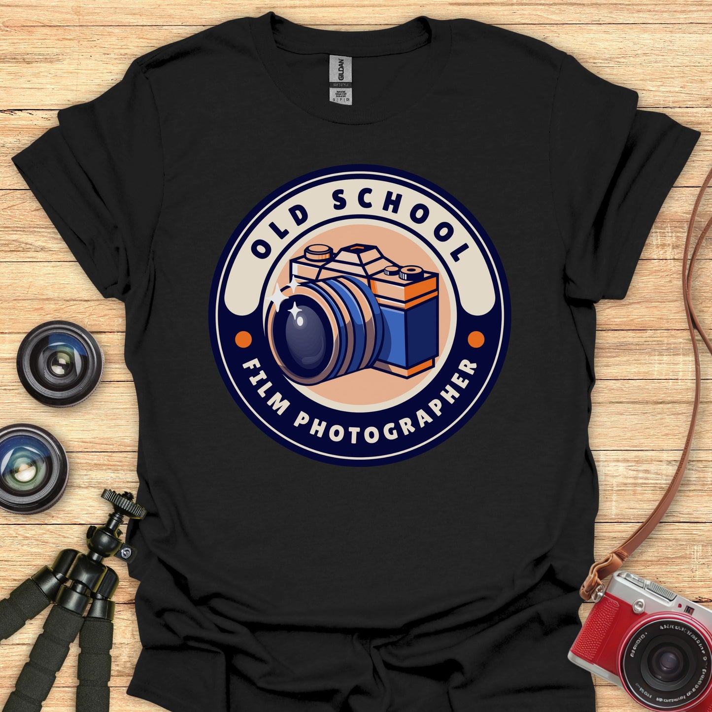 Old School Film Photog T-Shirt