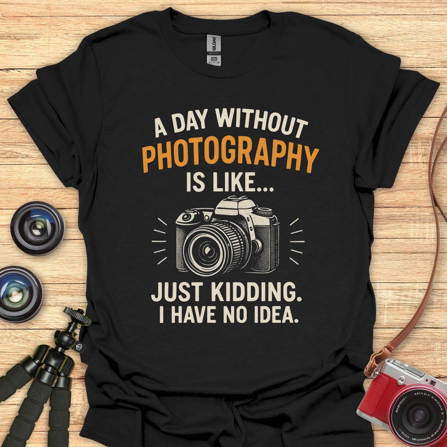 Day Without Photos  T-Shirt
