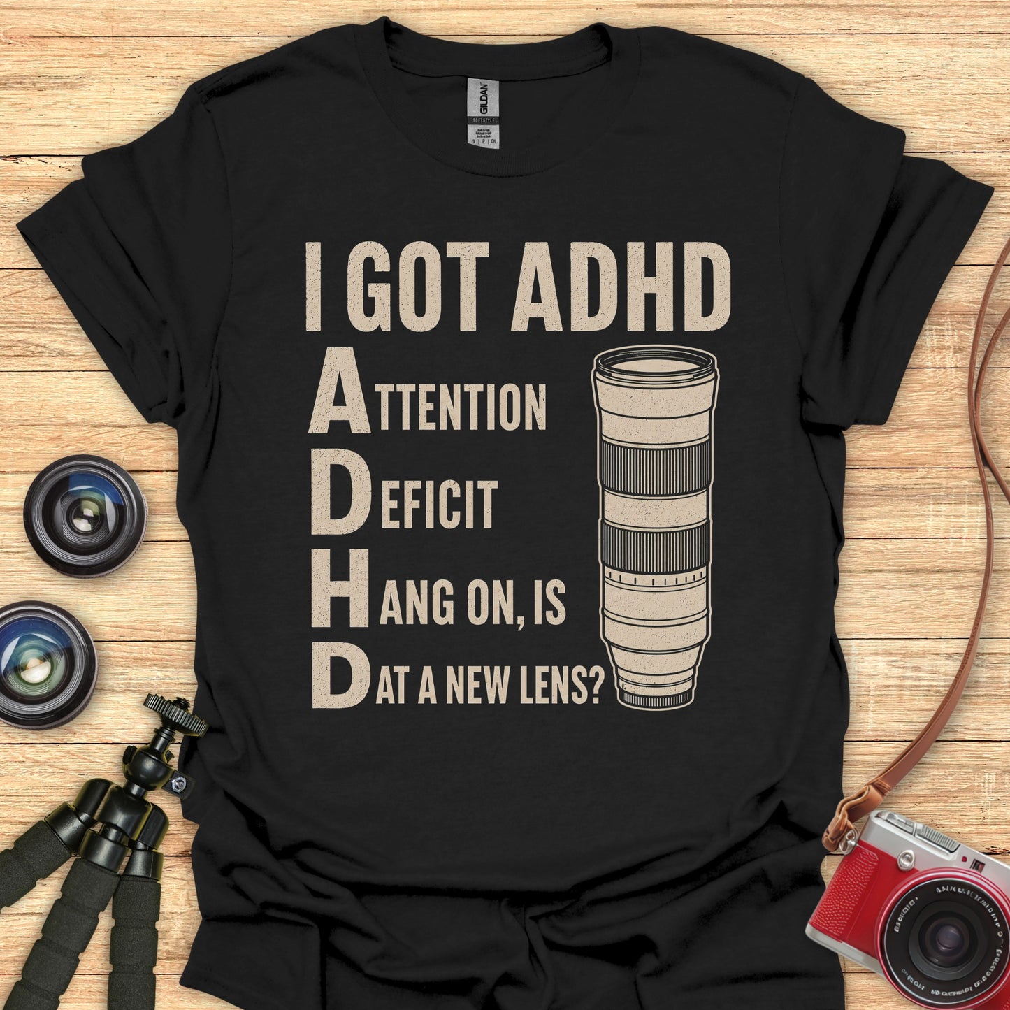 ADHD Photographer T-Shirt