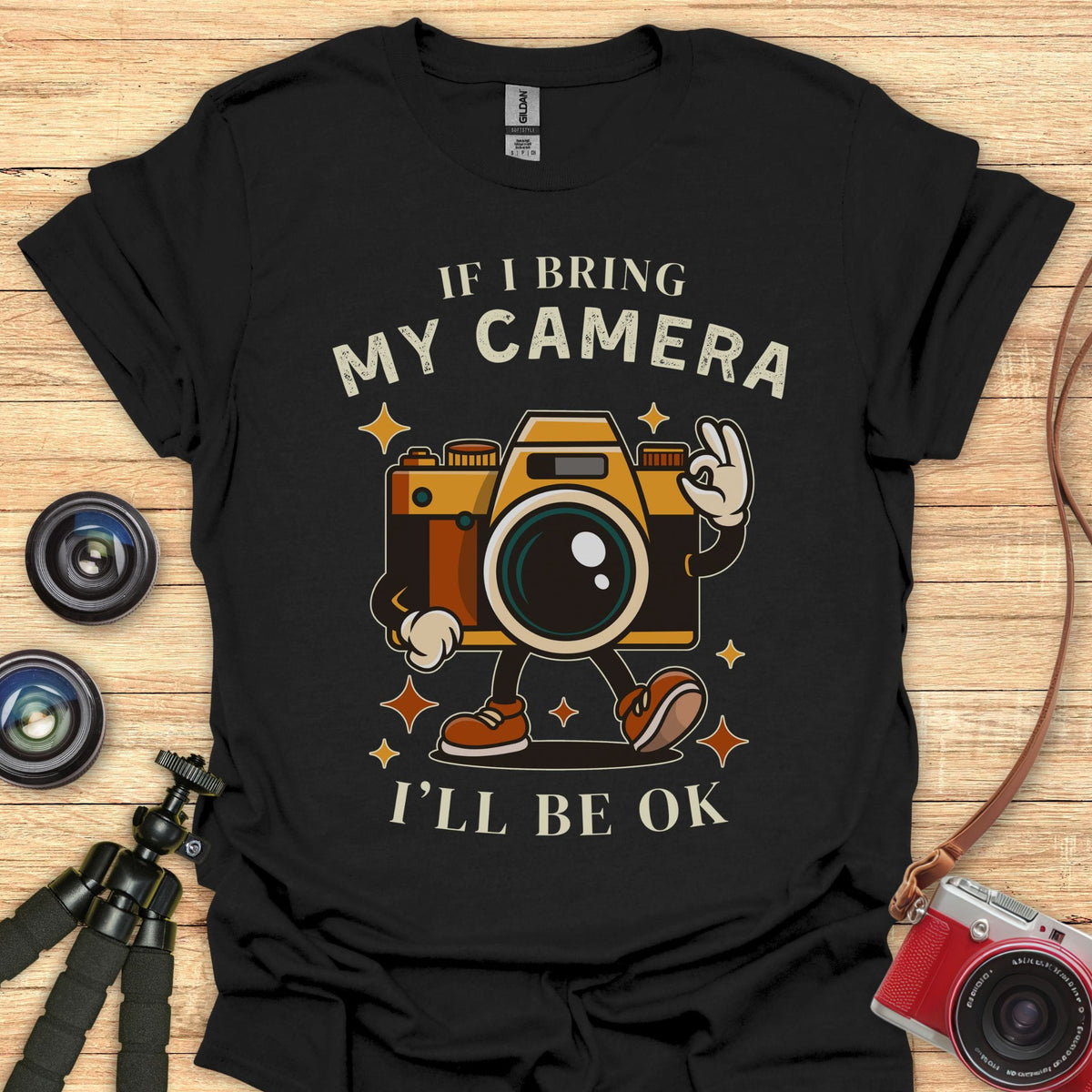 OK With Camera T-Shirt