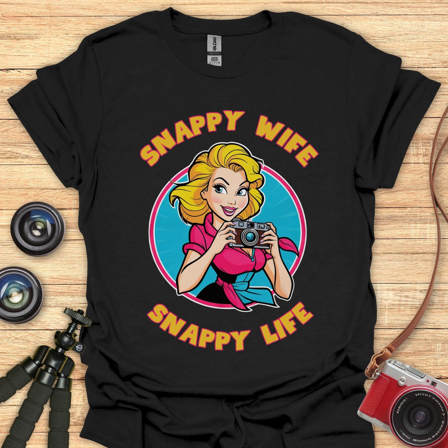 Snappy Wife Snappy Life T-Shirt