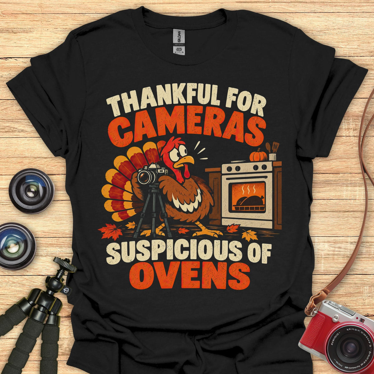 Thankful For Cameras T-Shirt