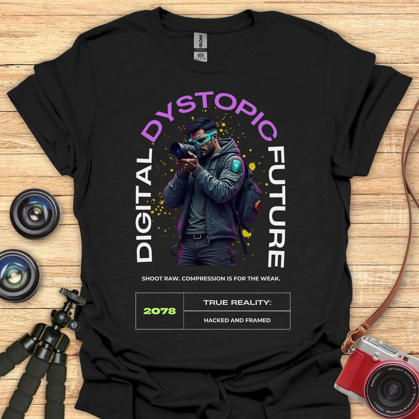 Digital Dystopic Future T-Shirt