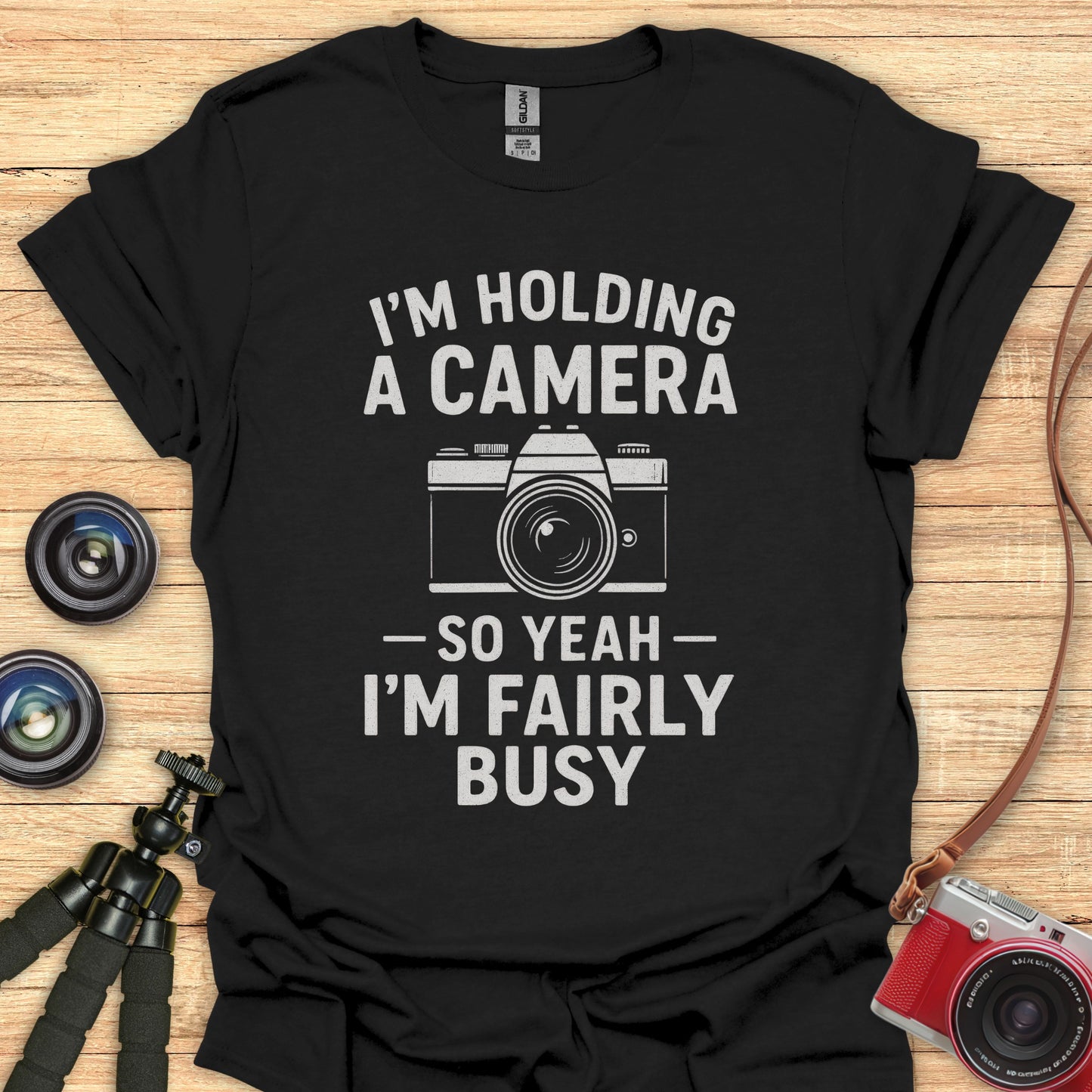 Holding A Camera T-Shirt