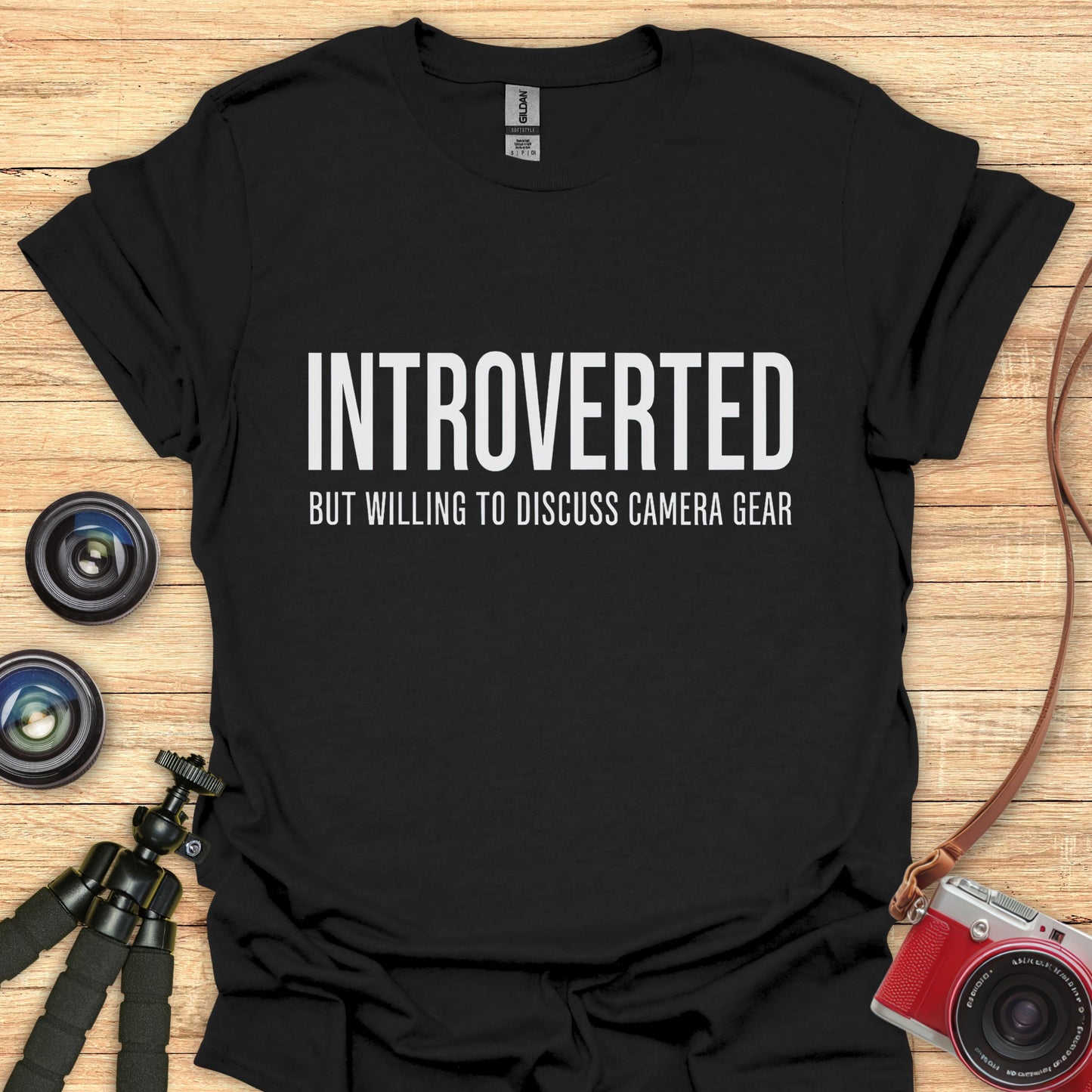 Introverted Photographer T-Shirt