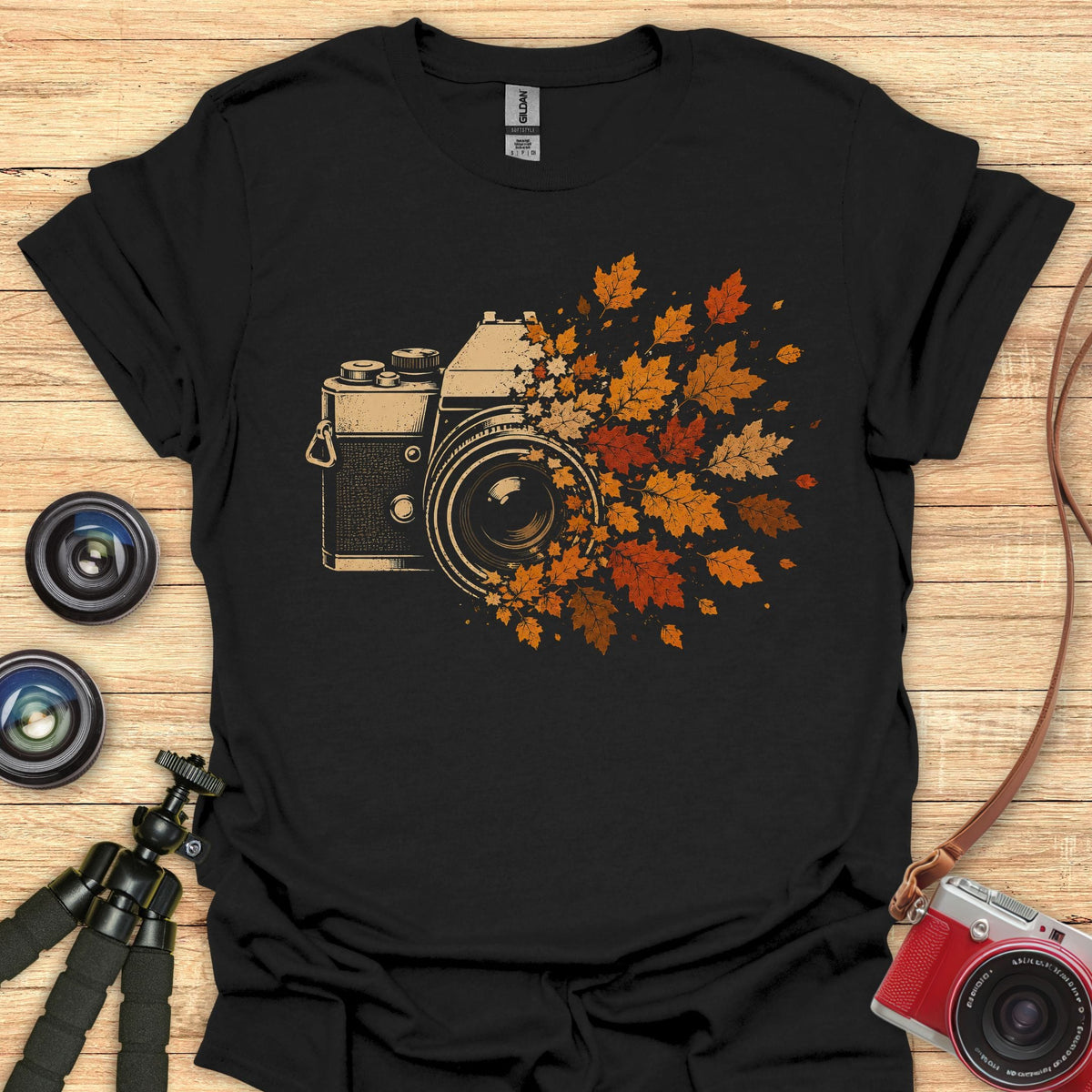 Fall Camera T-Shirt