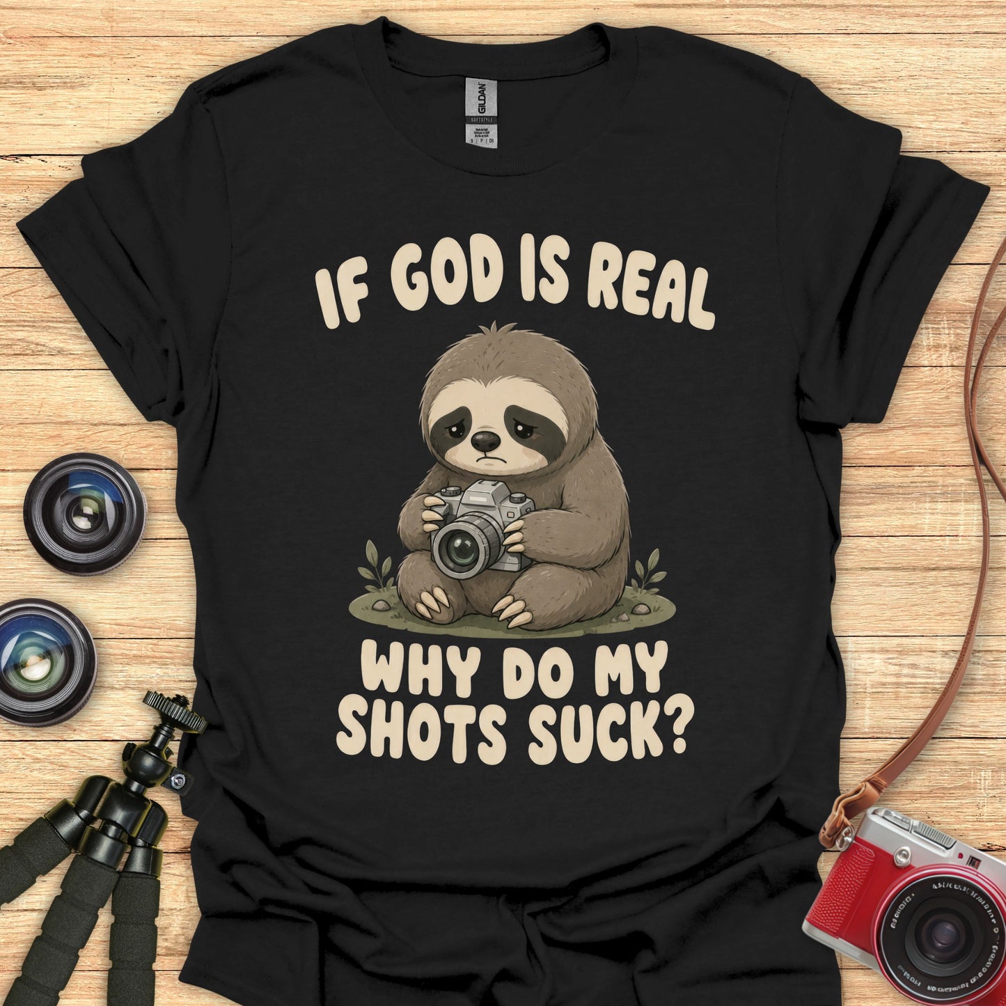 If God Is Real Sloth T-Shirt