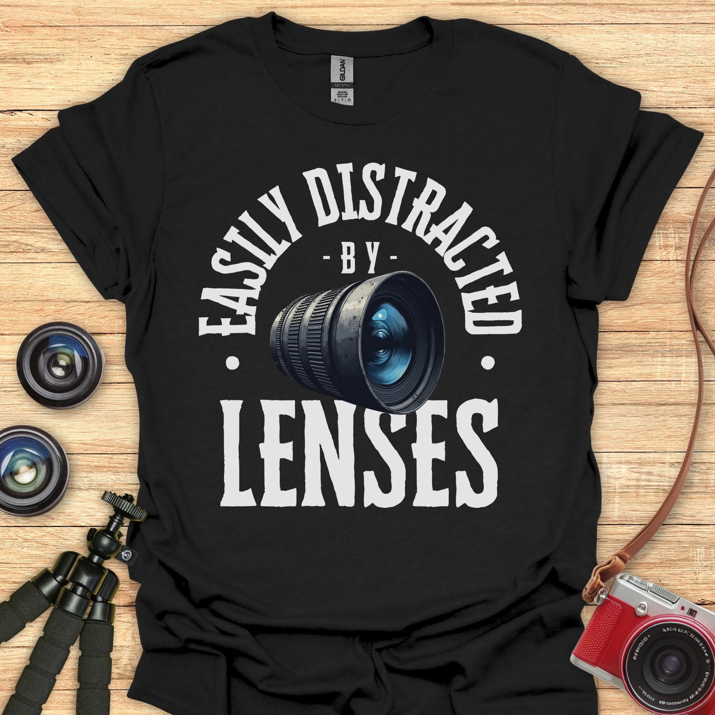 Easily Distracted By Lenses T-Shirt