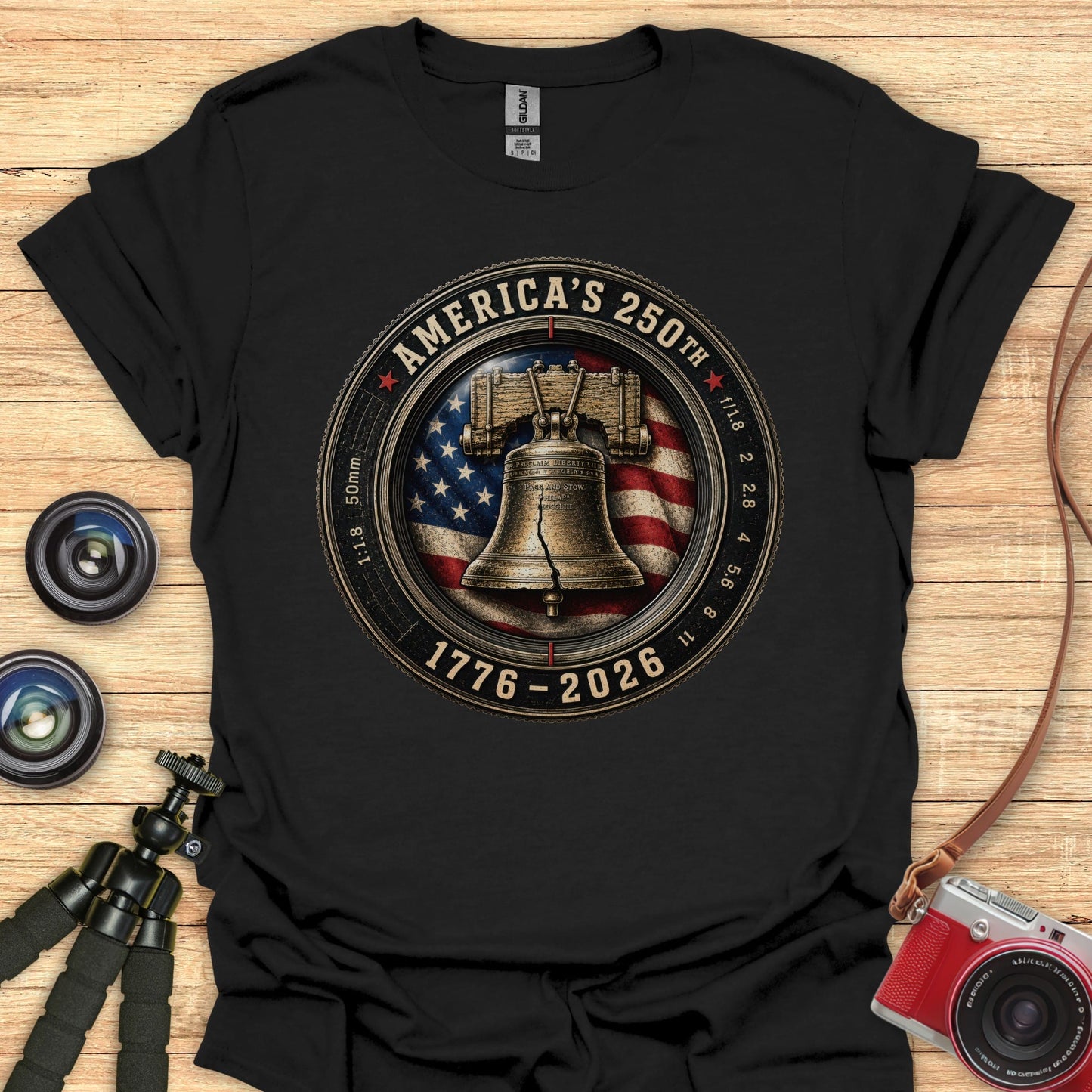 Liberty Bell Lens T-Shirt