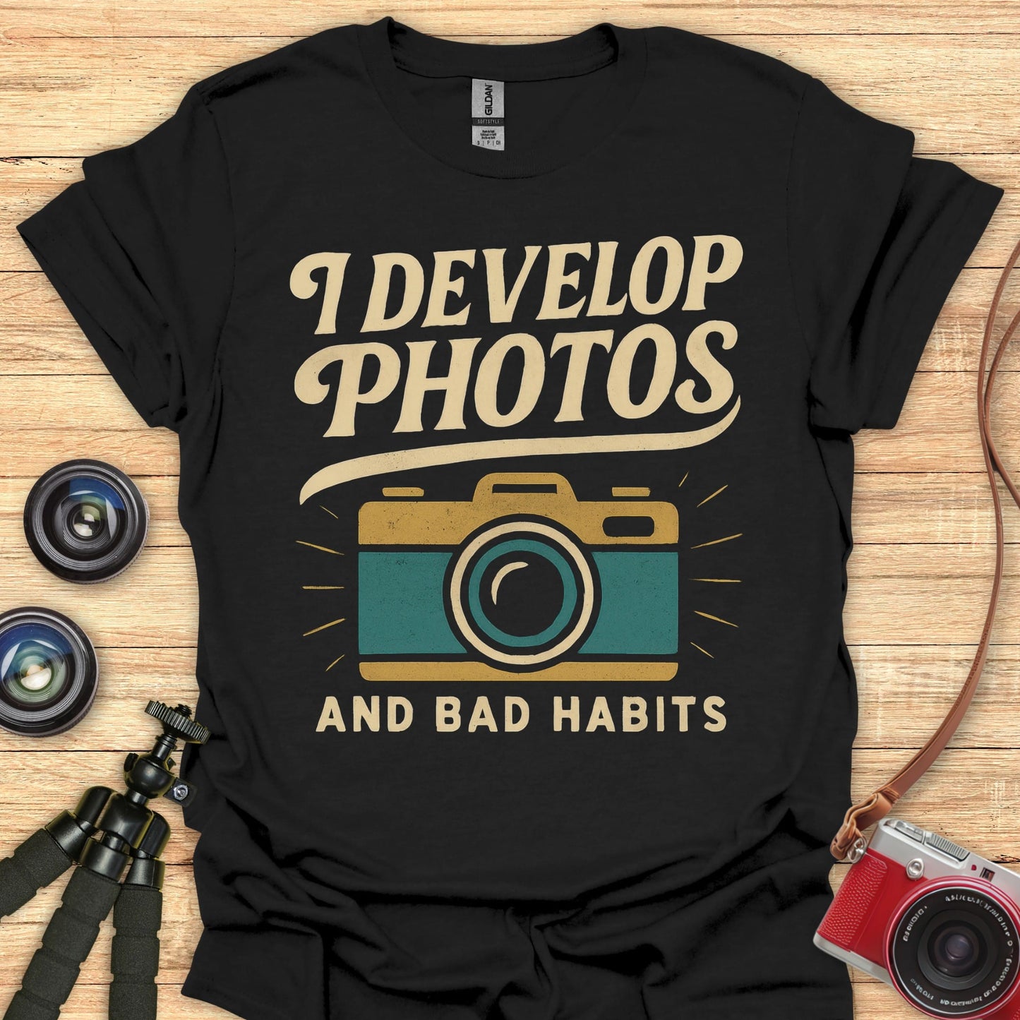 Bad Habit Photographer T-Shirt