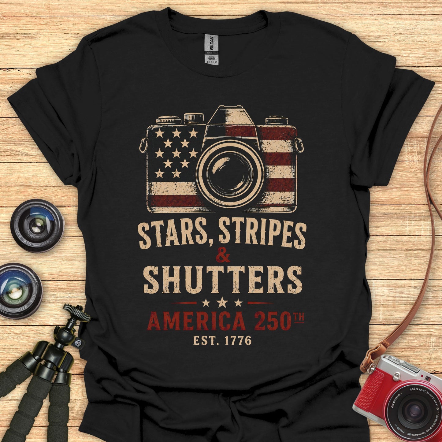 Stars Stripes & Shutters T-Shirt