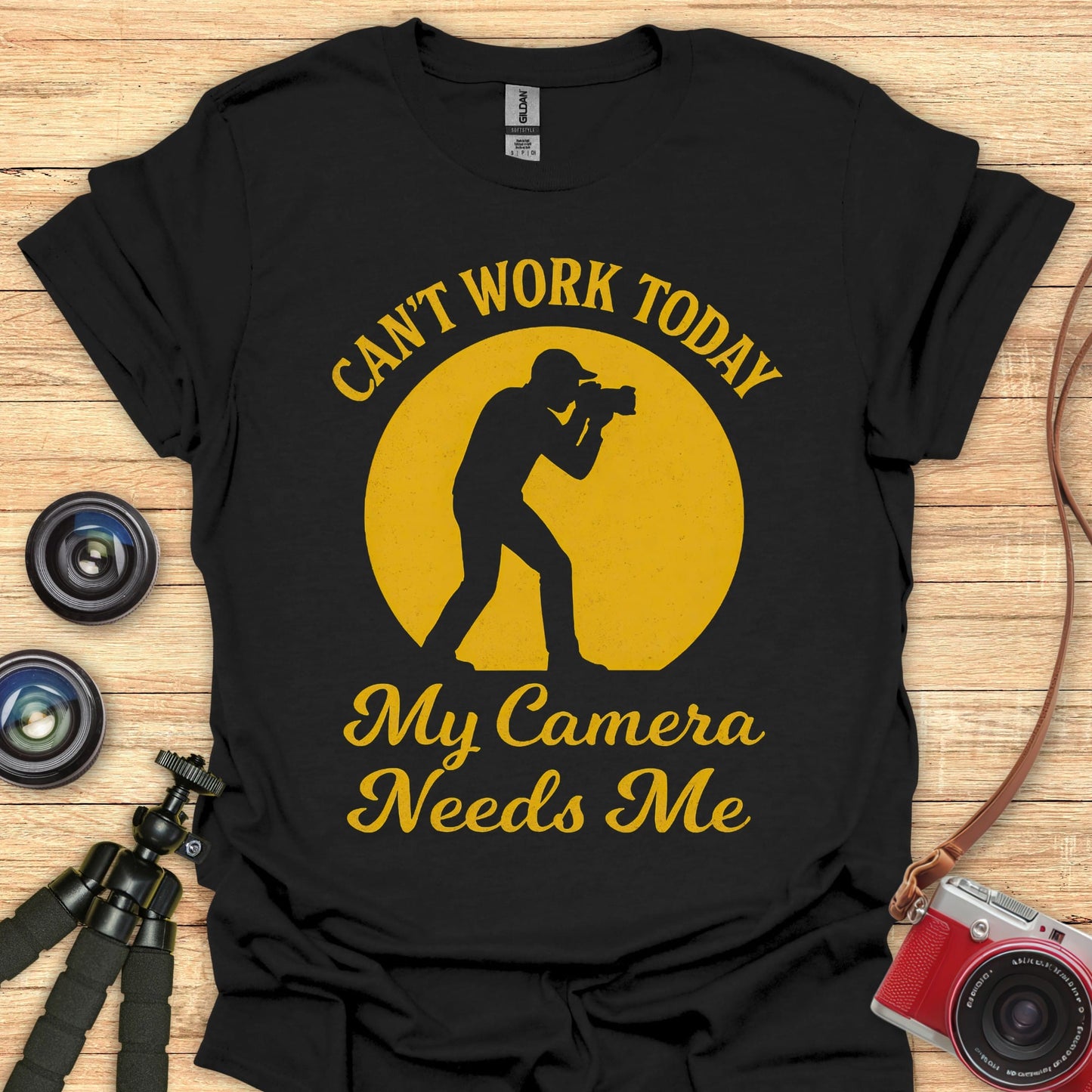 Camera Needs Me T-Shirt