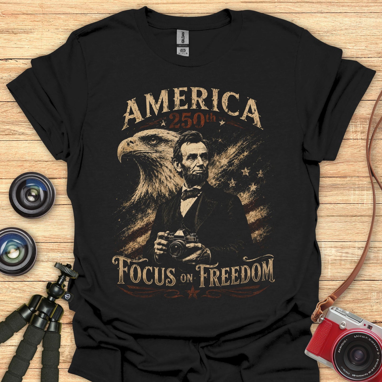 Lincoln Focus On Freedom T-Shirt