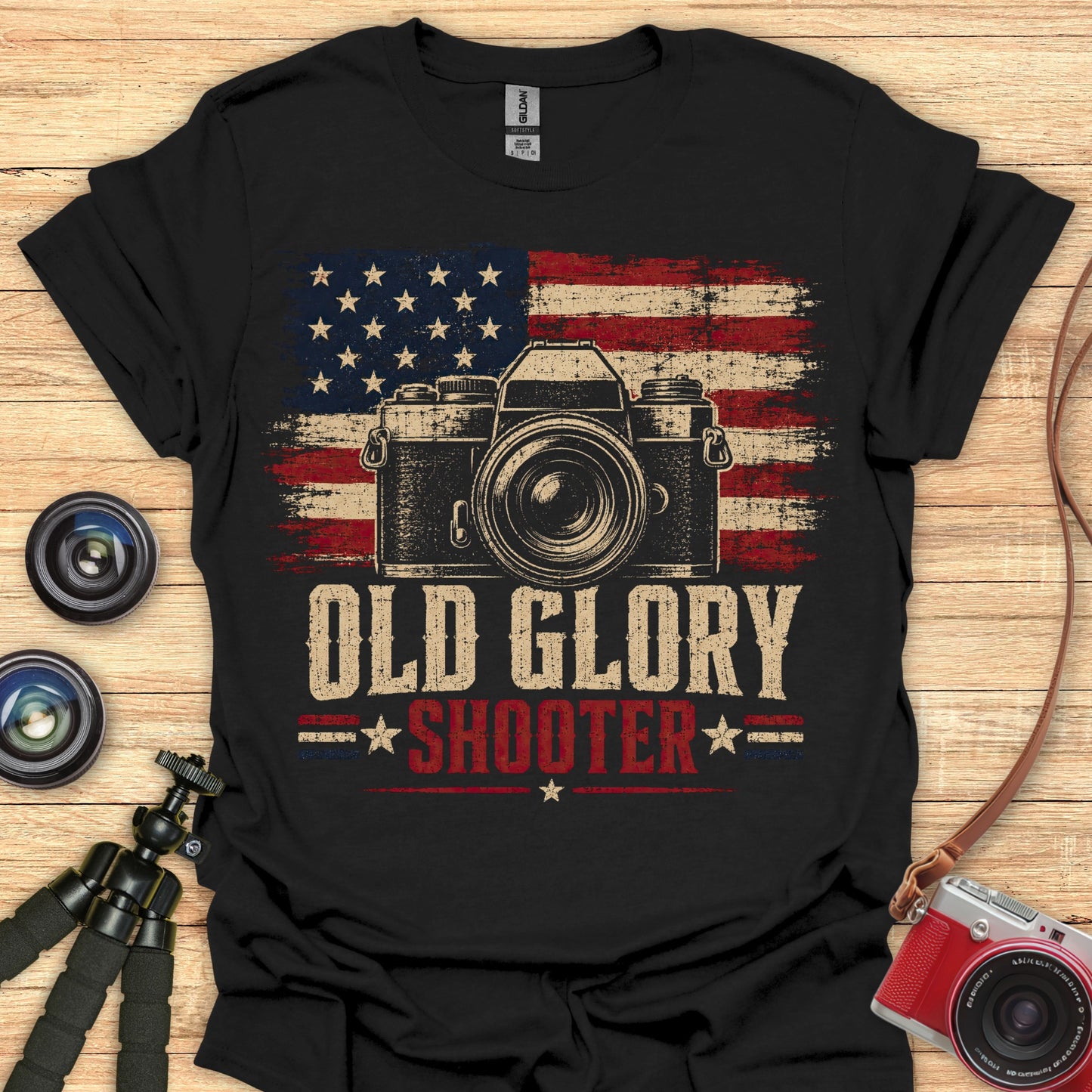 Old Glory Shooter T-Shirt