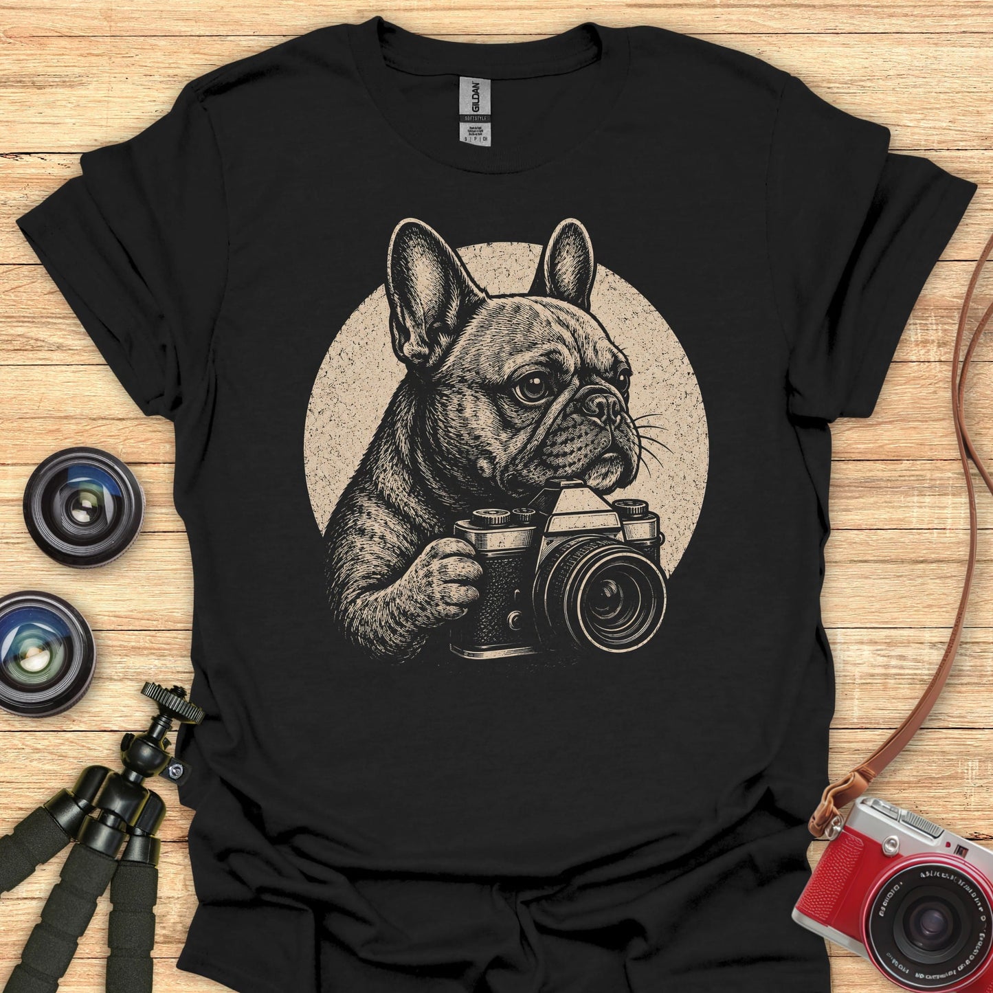 French Bulldog Shooter T-Shirt