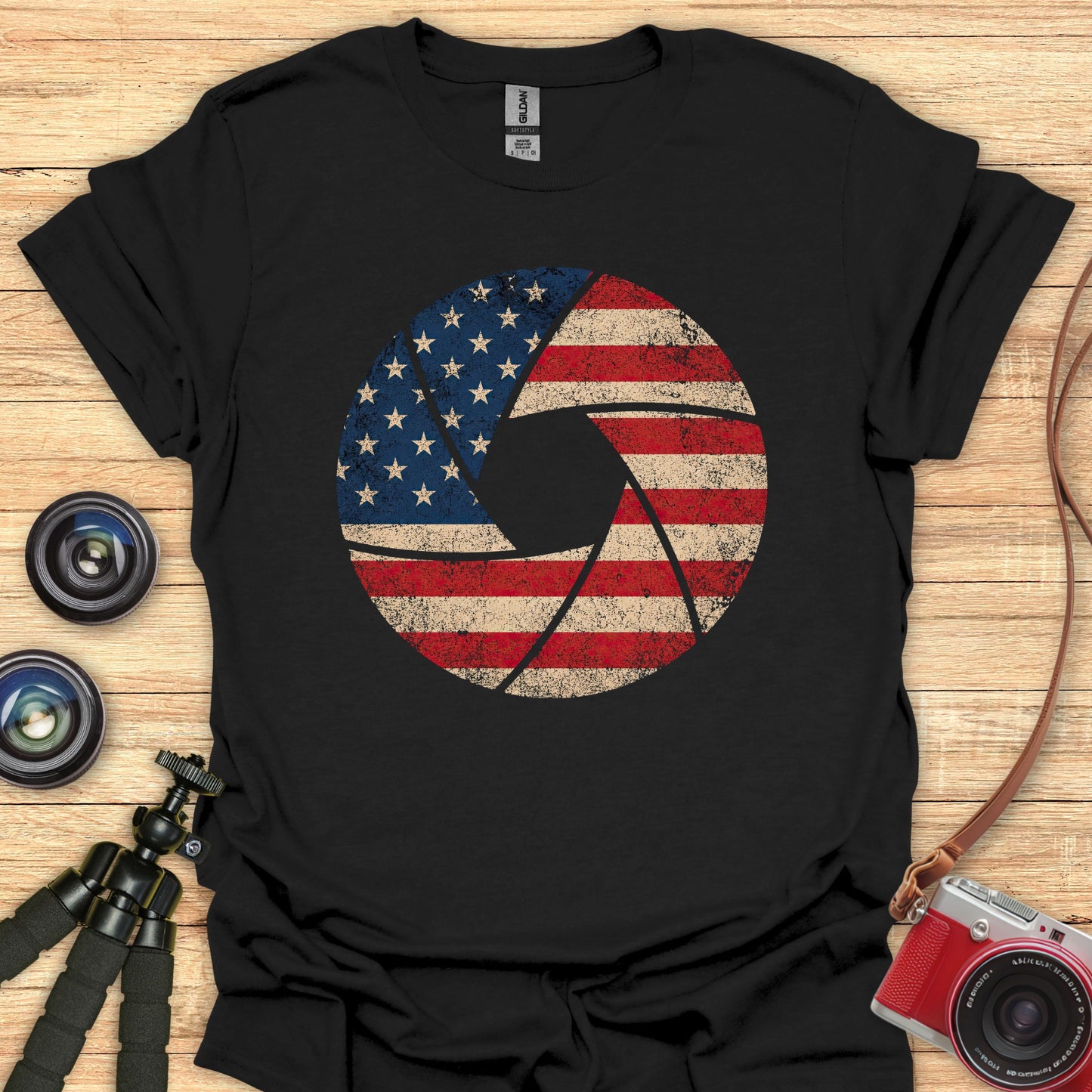 American Aperture Ring T-Shirt