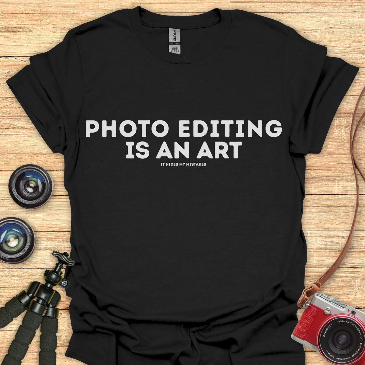 Photo Editing T-Shirt