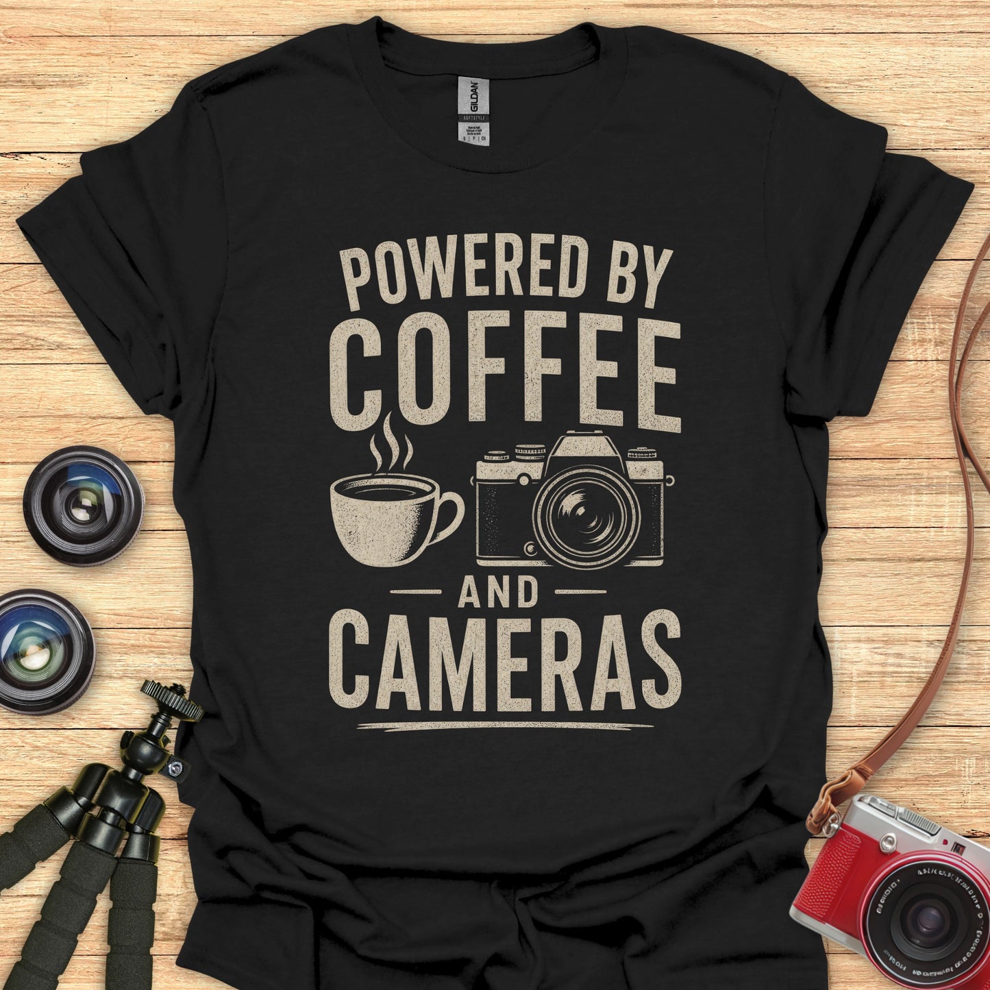 Coffee & Camera Power T-Shirt