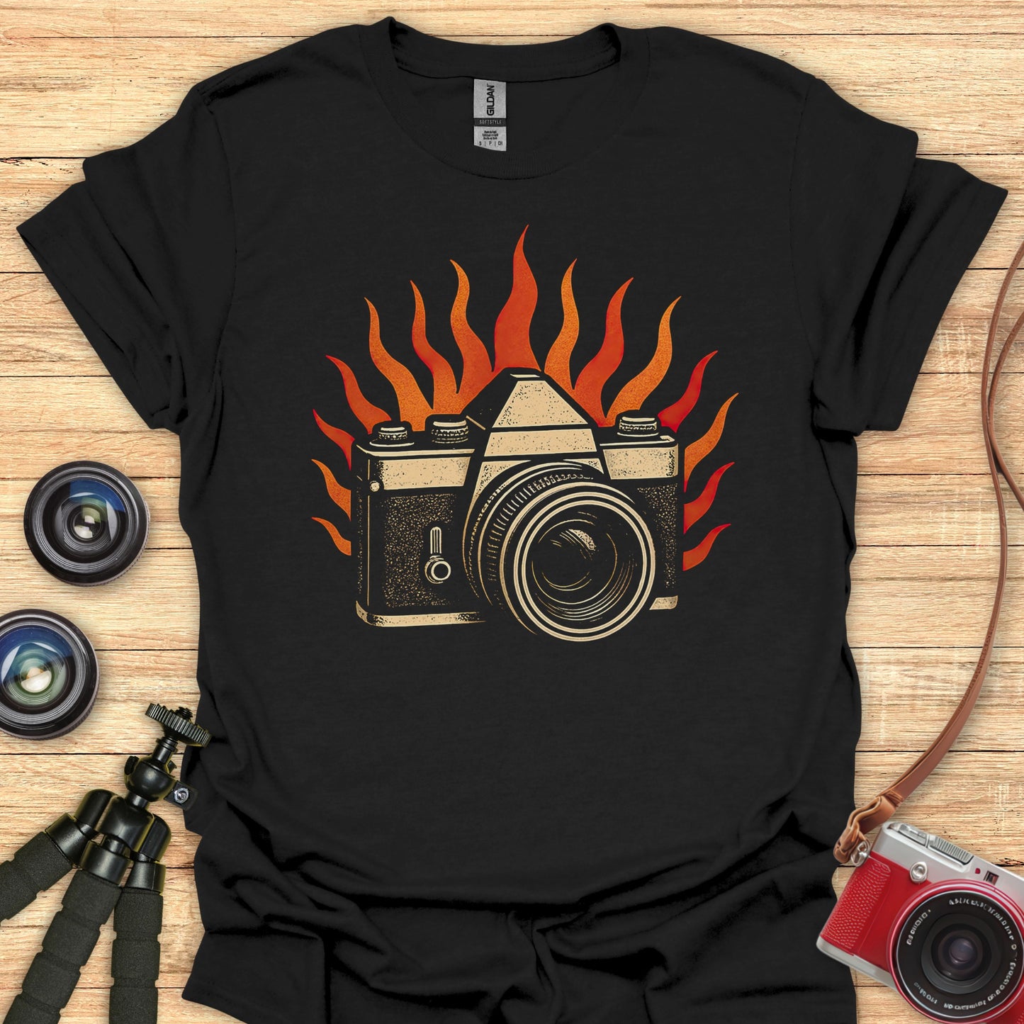 Overheating Handheld T-Shirt