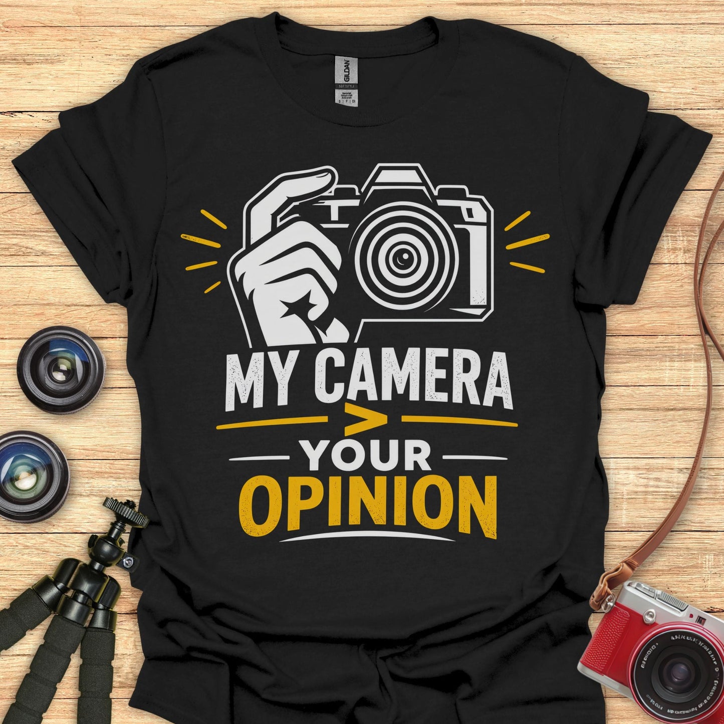 My Camera Your Opinion T-Shirt