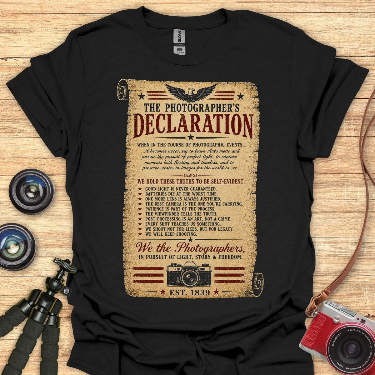 Photographer's Declaration T-Shirt