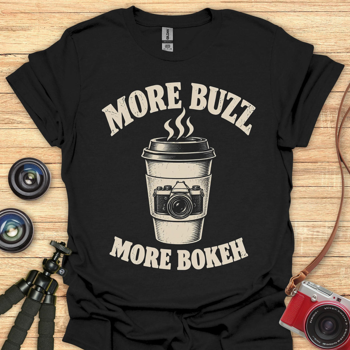 More Buzz More Bokeh T-Shirt