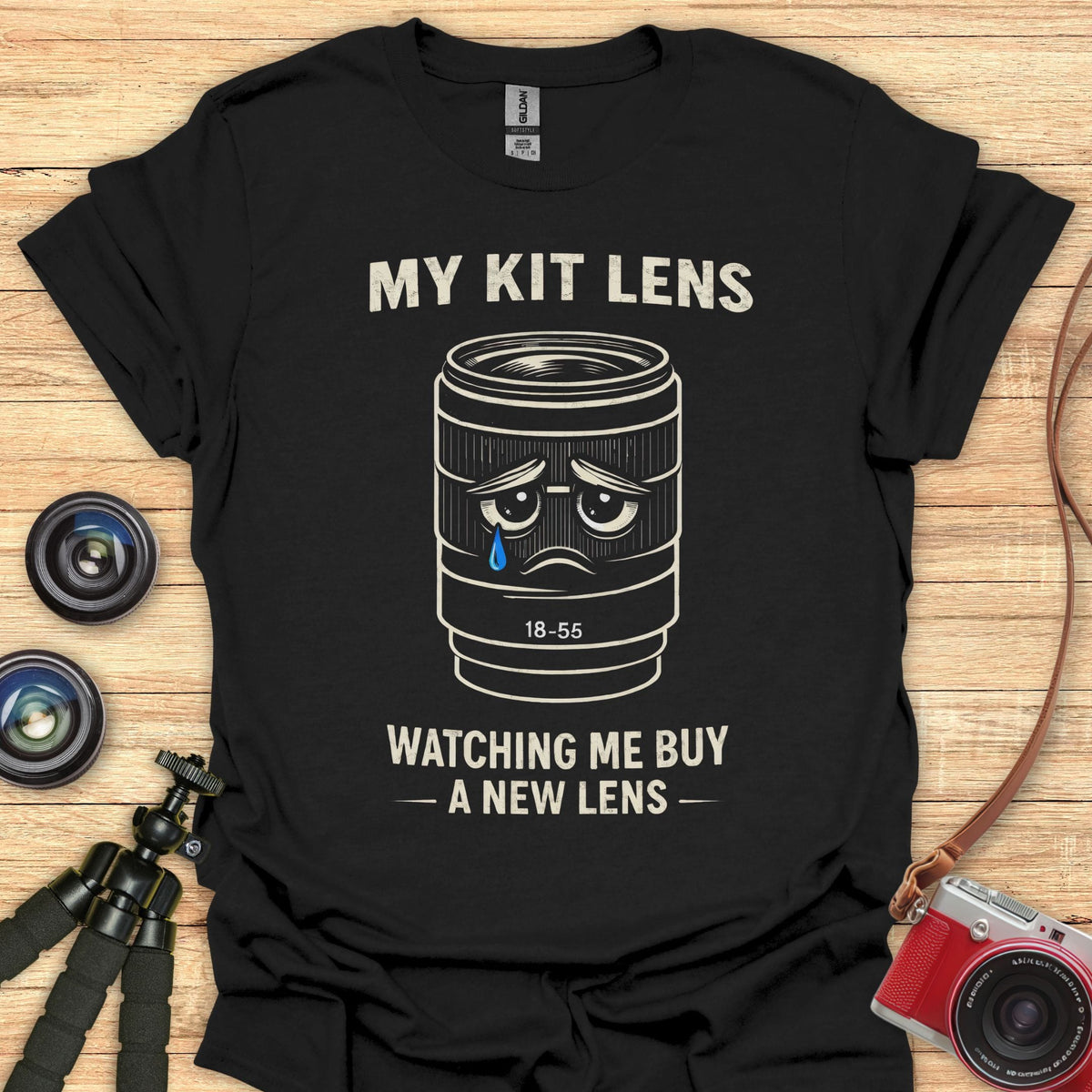 Sad Kit lens T-Shirt