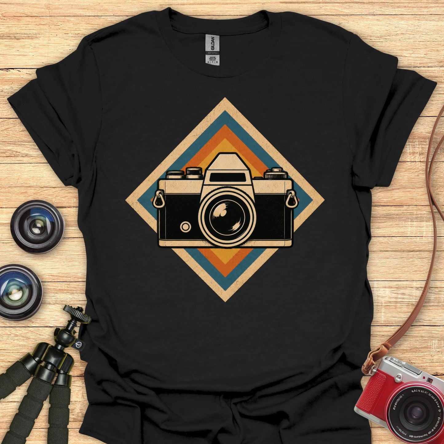 Retro Diamond Shot T-Shirt
