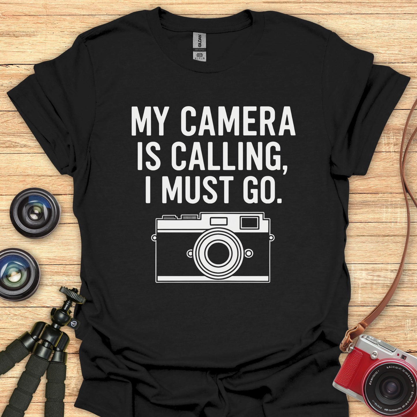 Camera Calling T-Shirt
