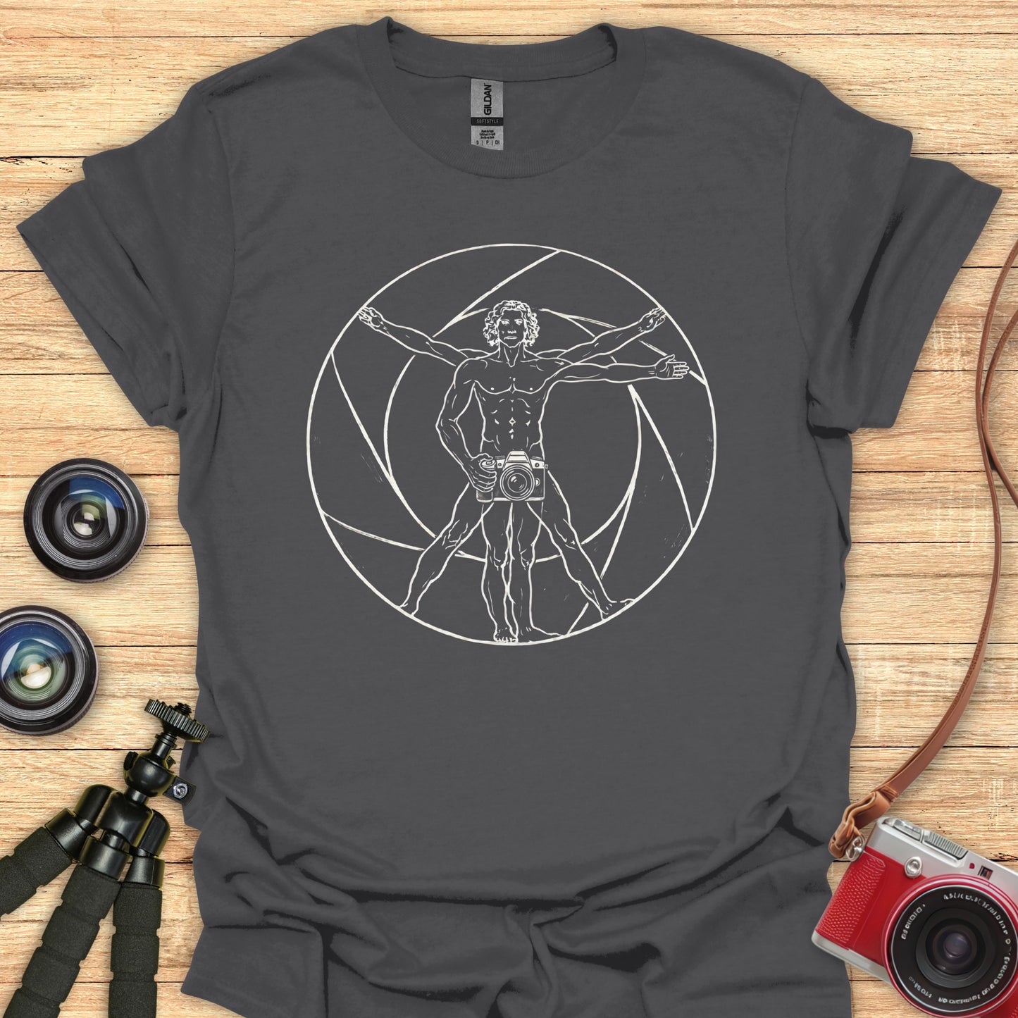 Vitruvian Photog T-Shirt