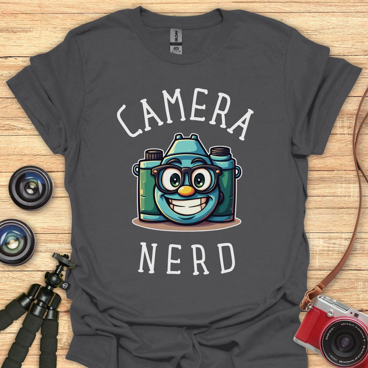 Camera Nerd T‑Shirt