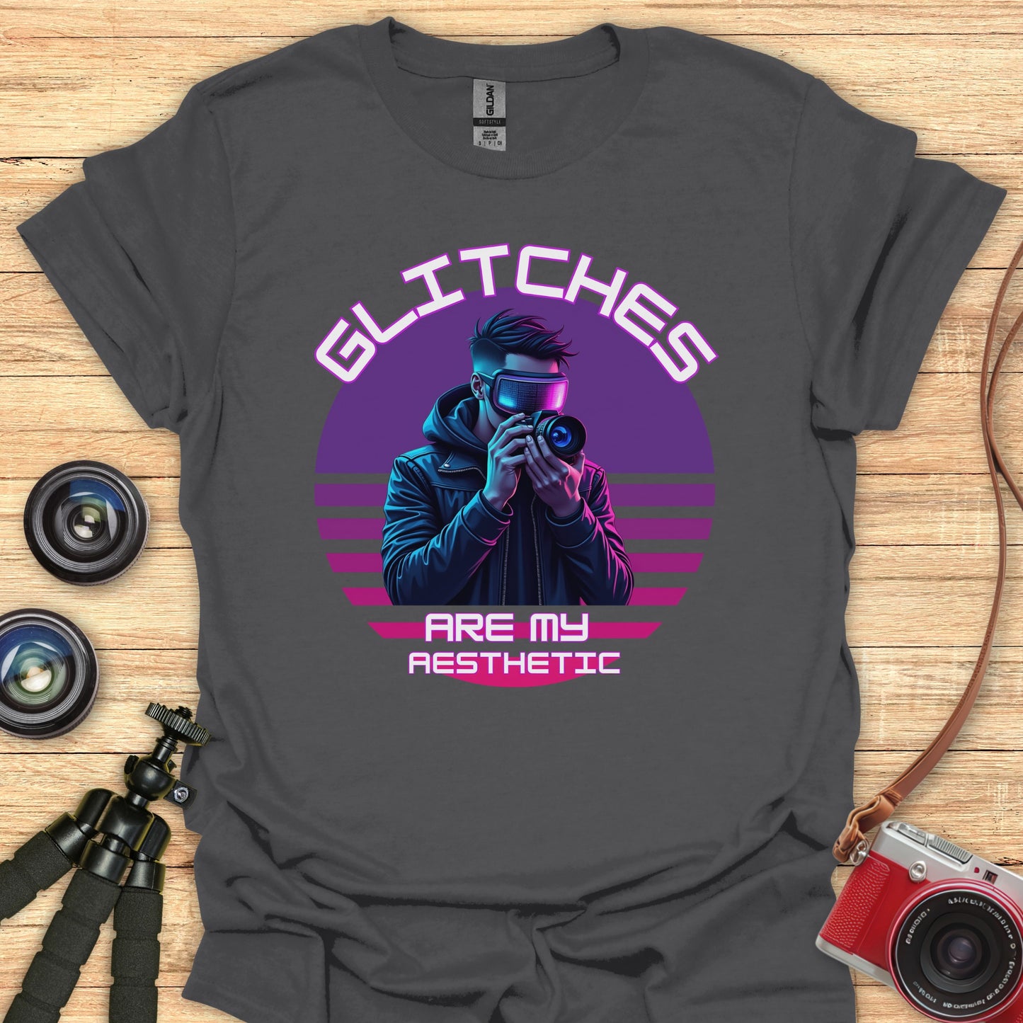 Glitchy Frame Grabber T-Shirt