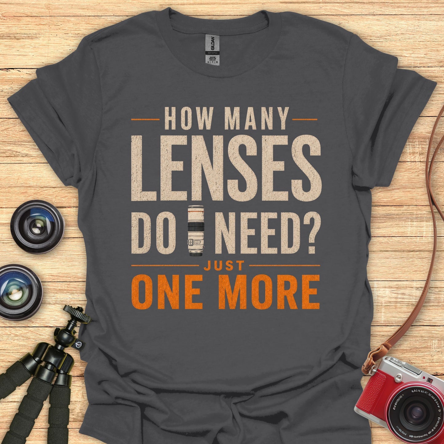How Many Lenses? T-Shirt