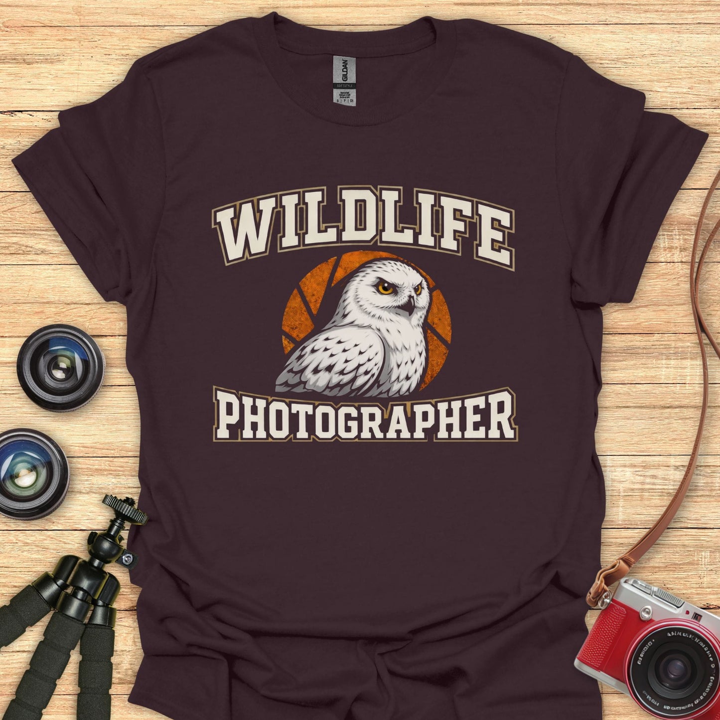 Wildlife Photographer Owl T-Shirt