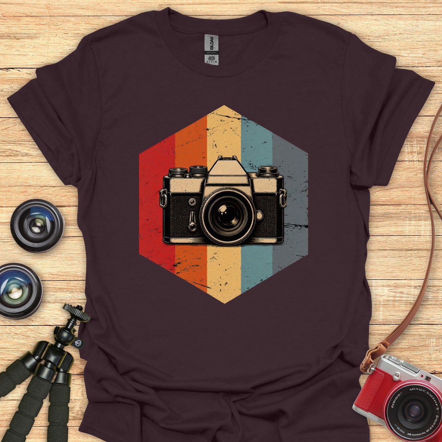 Retro Hexagon T-Shirt