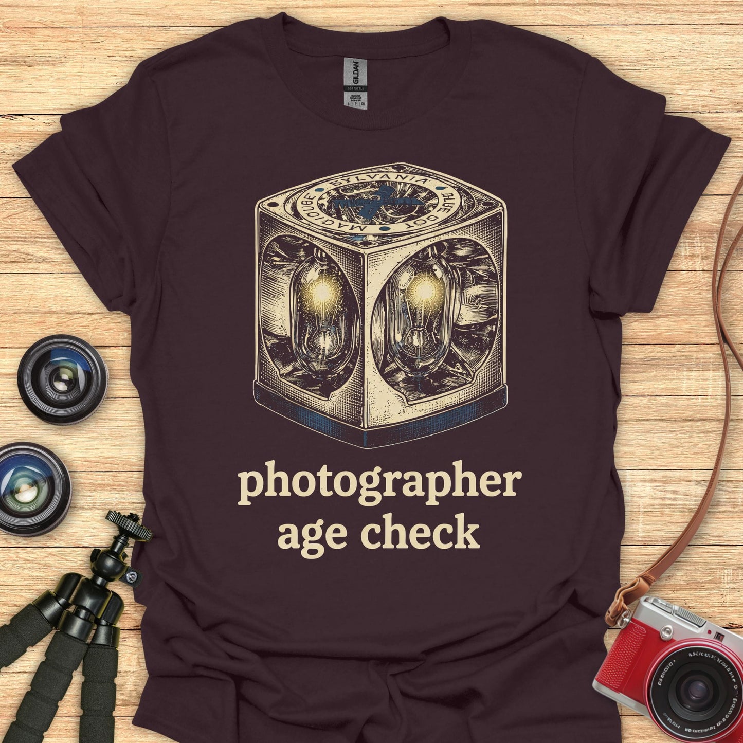 Photographer Age Check T-Shirt