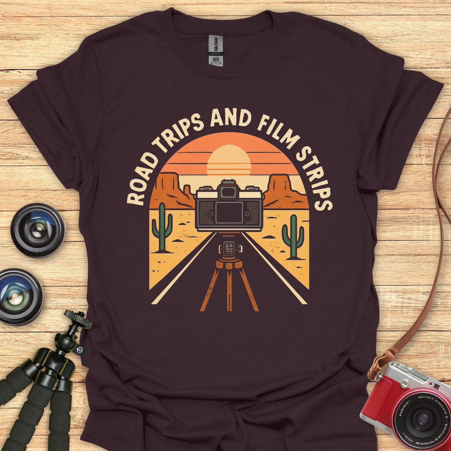 Road Trips & Film Strips T-Shirt