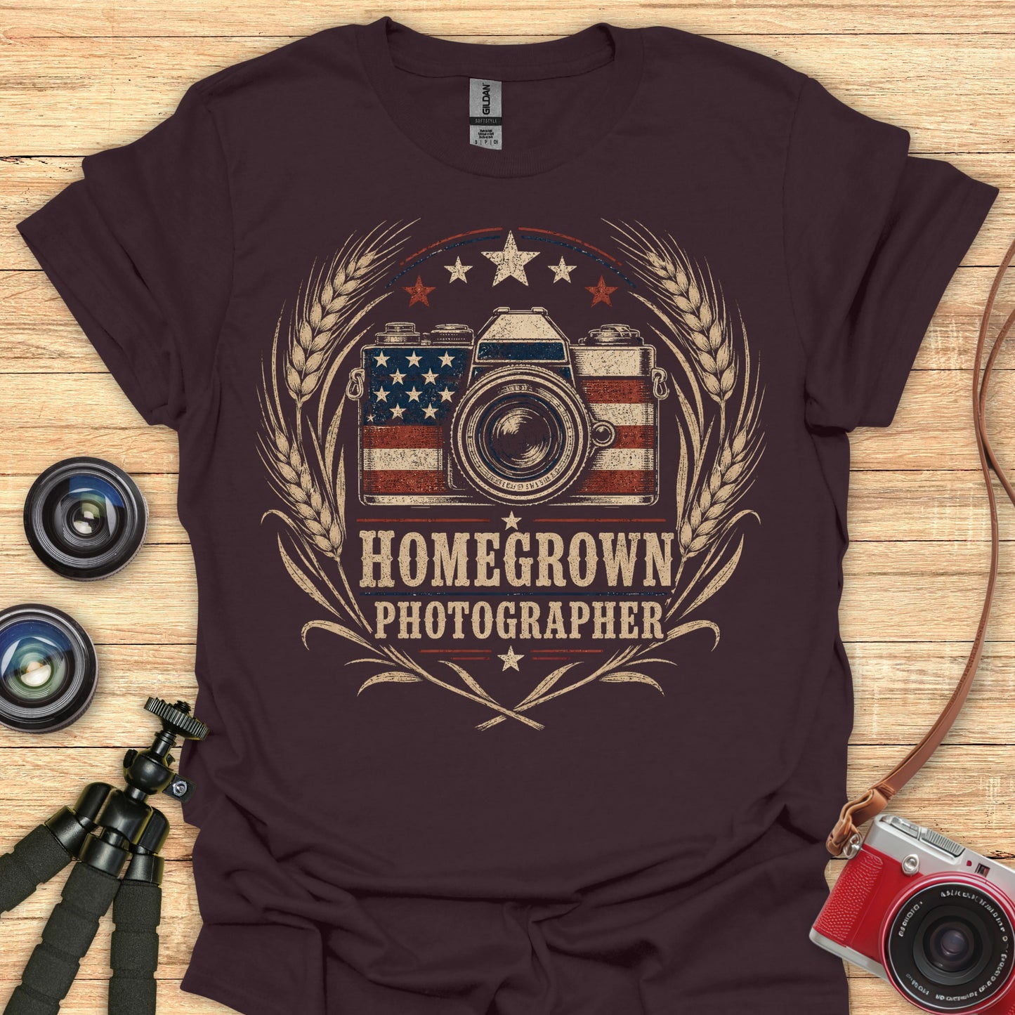 Homegrown Photographer T-Shirt