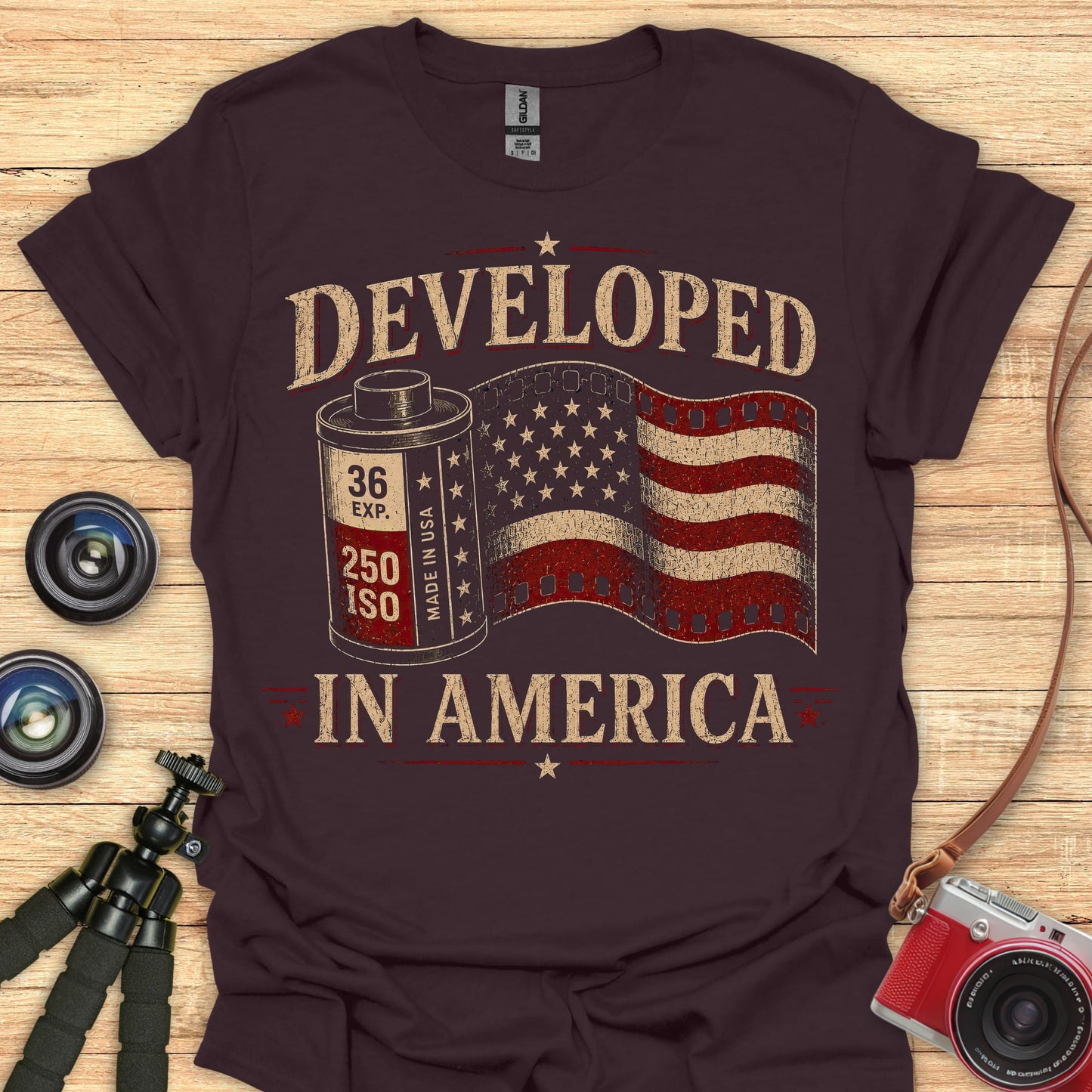 Developed In America T-Shirt