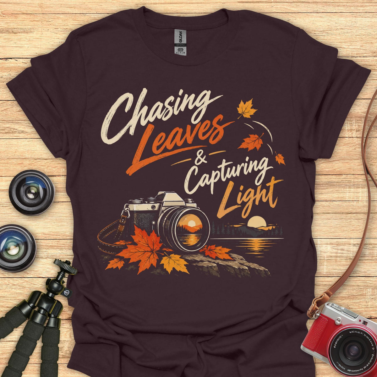 Chasing Leaves & Light T-Shirt